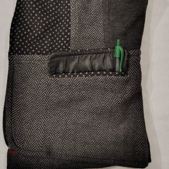 Coldwater Creek Herringbone Knit Vest M 10-12 Sleeveless Career Casual Gray - Picture 16 of 16